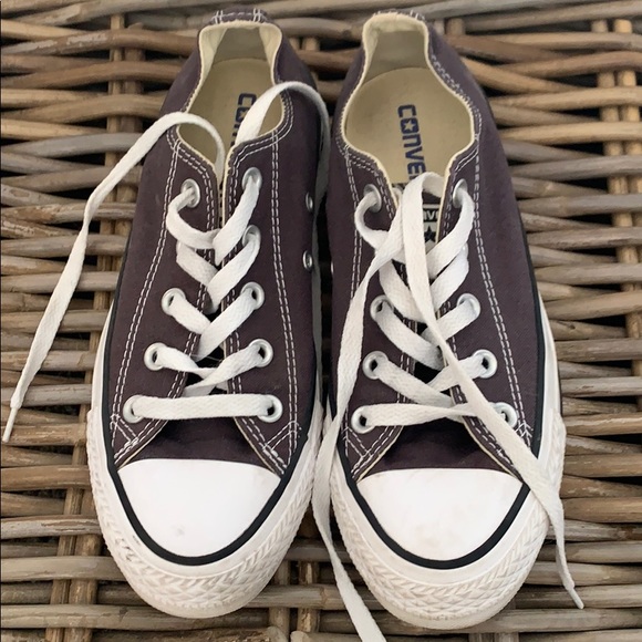 Converse Shoes - Like New Grey Converse All Star